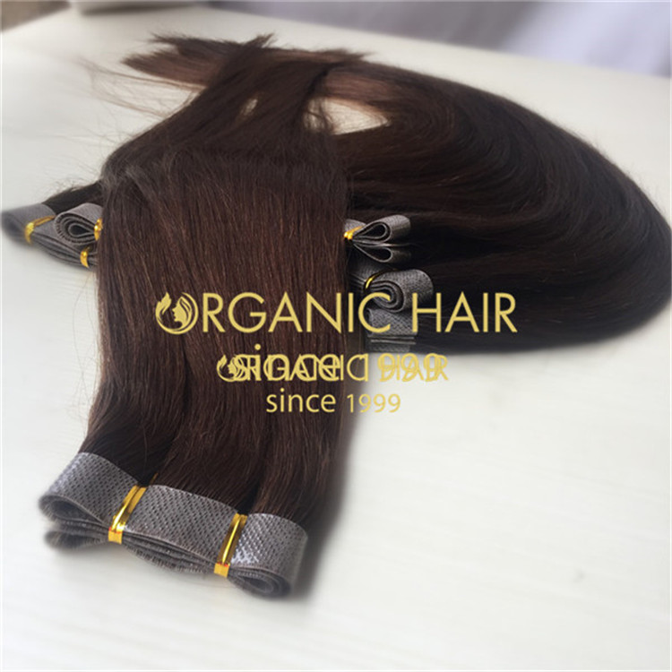 Hair extensions to order--PU skin weft C15